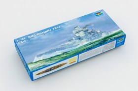 1/700 HMS Warspite 1942 by Trumpeter