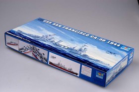 1/350 USS San Francisco CA-38 (1944) by Trumpeter