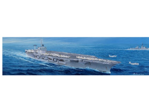 1/350 U.S. CVN-68 Nimitz aircraft carrier 1975 by Trumpeter