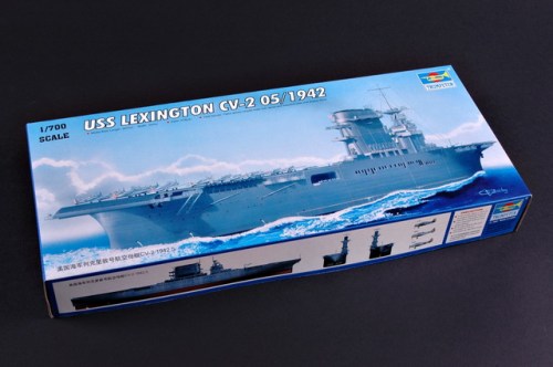 1/700 USS LEXINGTON CV-2 05/1942 by Trumpeter