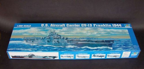 1/350 U.S. Aircraft Carrier CV-13 Franklin 1944 by Trumpeter