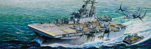 1/350 USS Wasp LHD-1 by Trumpeter