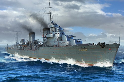 1/350 Russian Destroyer Taszkient 1942 by Trumpeter