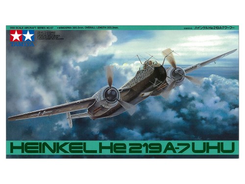 1/48 SCALE HEINKEL He219A-7 UHU by Tamiya