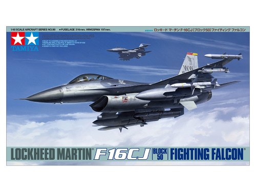 1/48 SCALE LOCKHEED MARTIN® F-16®CJ FIGHTING FALCON® by Tamiya