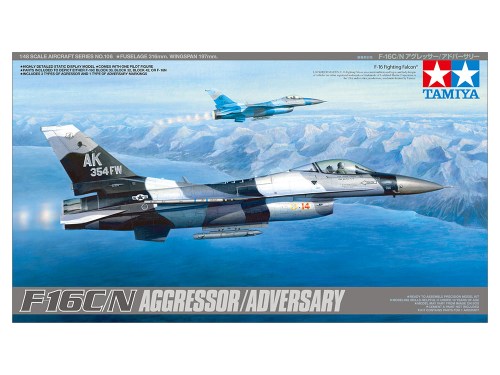 1/48 SCALE F-16C/N "AGGRESSOR/ADVERSARY" by Tamiya