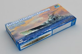1/700 German Scharnhorst Battleship by Trumpeter