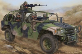 Meng Shi 1.5 ton Military Light Utility Vehicle- Convertible Version for Special Forces by Hobby Boss