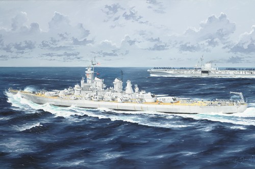 1/350 USS Montana BB-67 by Trumpeter