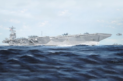 1/350 USS Gerald R.Ford CVN-78 Trumpeter