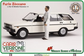 Furio Zòccano Fiat 131 Mirafiori Panorama 1/18 Statue by Infinite Statue