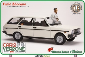 Furio Zòccano Fiat 131 Mirafiori Panorama 1/18 Statue by Infinite Statue