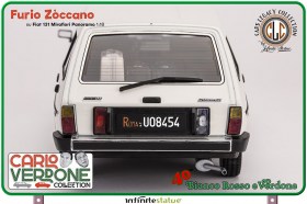 Furio Zòccano Fiat 131 Mirafiori Panorama 1/18 Statue by Infinite Statue