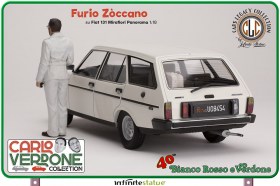 Furio Zòccano Fiat 131 Mirafiori Panorama 1/18 Statue by Infinite Statue