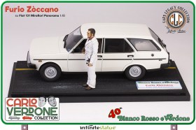 Furio Zòccano Fiat 131 Mirafiori Panorama 1/18 Statue by Infinite Statue