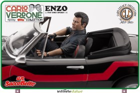 Enzo on Fiat Dino Spider 1/18 Resin Car by Infinite Statue