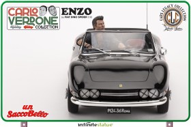 Enzo on Fiat Dino Spider 1/18 Resin Car by Infinite Statue