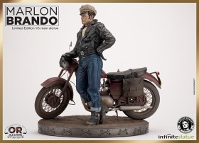 Marlon Brando with Triumph Thunderbird Old&Rare 1/6 Resin Statue by Infinite Statue