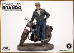 Marlon Brando with Triumph Thunderbird Old&Rare 1/6 Resin Statue by Infinite Statue