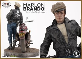 Marlon Brando with Triumph Thunderbird Old&Rare 1/6 Resin Statue by Infinite Statue