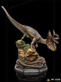 Dilophosaurus Jurassic World Dominion Art 1/10 Scale Statue by Iron Studios