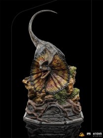 Dilophosaurus Jurassic World Dominion Art 1/10 Scale Statue by Iron Studios