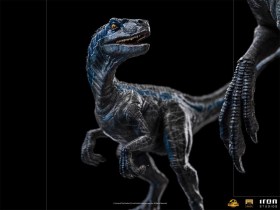 Blue and Beta Jurassic World Dominion Deluxe Art 1/10 Scale Statue by Iron Studios