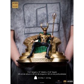 Loki Deluxe Infinity Saga 1/10 Scale by Iron Studios