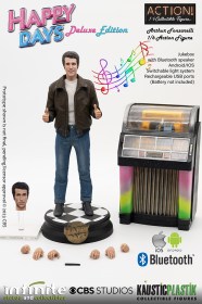 Fonzie Happy Days Deluxe w/Juke Box 1/6 Action Figure by Infinite Statue