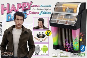 Fonzie Happy Days w/Juke Box 1/6 Action Figure by Infinite Statue