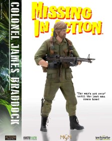 Colonel James Braddock Standard Edition Missing In Action 1/6 Action Figure by Infinite Statue