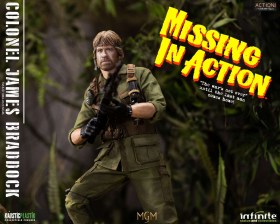 Colonel James Braddock Standard Edition Missing In Action 1/6 Action Figure by Infinite Statue