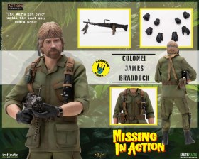 Colonel James Braddock Standard Edition Missing In Action 1/6 Action Figure by Infinite Statue