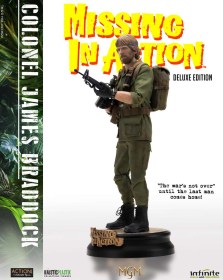 Colonel James Braddock Deluxe Missing In Action 1/6 Action Figure by Infinite Statue
