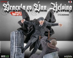 Dracula Vs Van Helsing Horror Of Dracula 1/6 Diorama by Infinite Statue