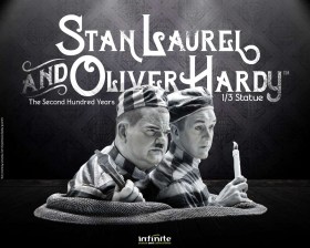 Stan Laurel & Oliver Hardy 1/3 Statue by Infinite Statue