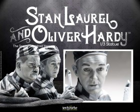 Stan Laurel & Oliver Hardy 1/3 Statue by Infinite Statue