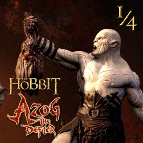 Azog the Defiler The Hobbit 1/4 Scale Statue by DarkSide Collectibles Studio