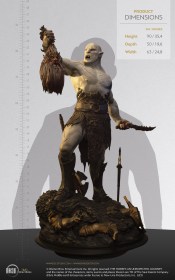 Azog the Defiler The Hobbit 1/3 Scale Statue by DarkSide Collectibles Studio