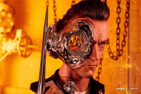 T-1000 Art Mask Painted Deluxe Version Terminator 1/1 Scale by Pure Arts