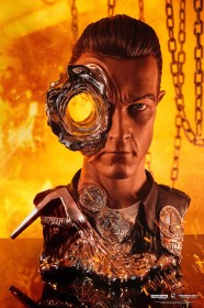 T-1000 Art Mask Painted Deluxe Version Terminator 1/1 Scale by Pure Arts