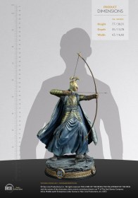 High Elven Warrior Lord of the Rings 1/4 Scale Statue by Darkside Collectibles Studio