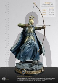 High Elven Warrior Lord of the Rings 1/4 Scale Statue by Darkside Collectibles Studio