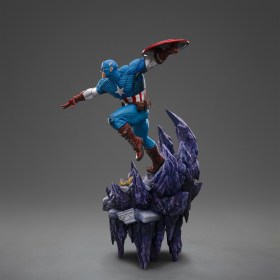 Captain America Marvel Deluxe BDS Art 1/10 Scale Statue by Iron Studios