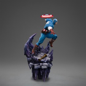 Captain America Marvel Deluxe BDS Art 1/10 Scale Statue by Iron Studios