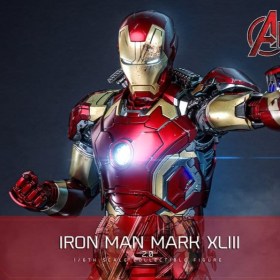 Iron Man Mark XLIII (2.0) Avengers: Age of Ultron 1/6 Action Figure by Hot Toys