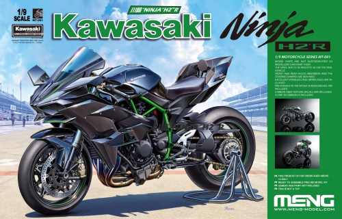 Kawasaki Ninja H2R 1/9 by Meng