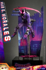 Miles G. Morales Spider-Man Across the Spider-Verse 1/6 Action Figure by Hot Toys