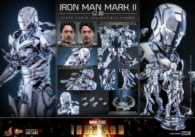 Iron Man Mark II (2.0) Action Figure 1/6 by Hot Toys