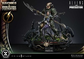Machiko & Broken Tusk Predator Aliens vs. Predator (Comic) 1/4 Statue by Prime 1 Studio